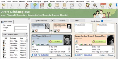 Genealogie Gratuite FamilyTreeBuilder