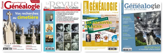Magazines de généalogie