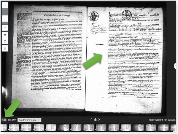 Genealogistes Utilisez Les Actes_Archives 41 Acte de mariage