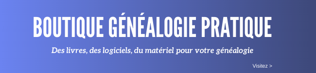 Boutique Généalogie