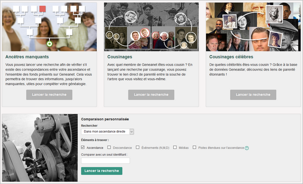 Geneanet gratuit ou premium - Comparaisons