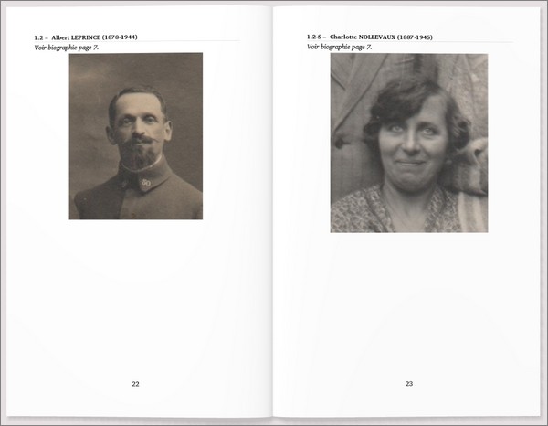 Geneanet - Livre imprimable - Portraits