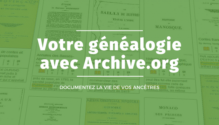Votre généalogie avec Archive.org