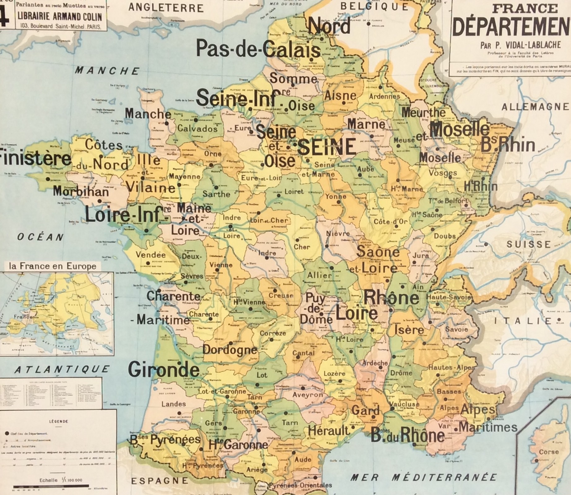 Carte de France Archives en ligne