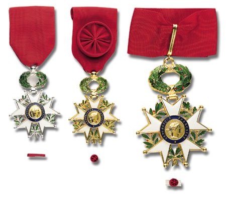 Base Leonor - Médailles légion d'honneur