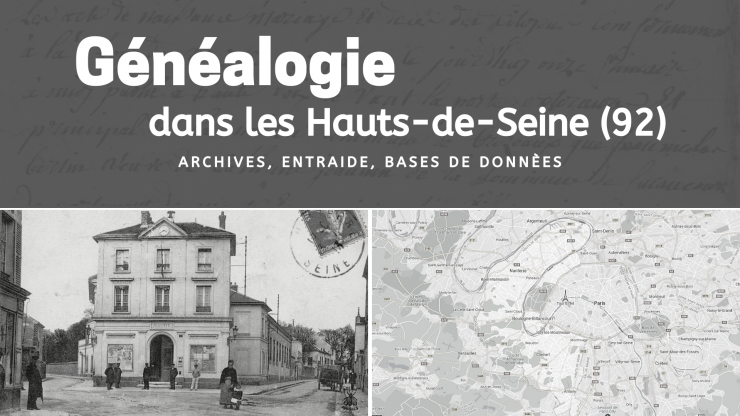 Généalogie dans les Hauts-de-Seine (92)