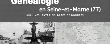 Généalogie en Seine-et-Marne (77)