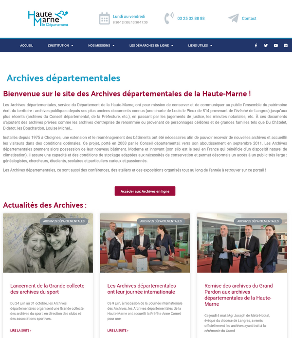 Archives départementales de la Haute-Marne