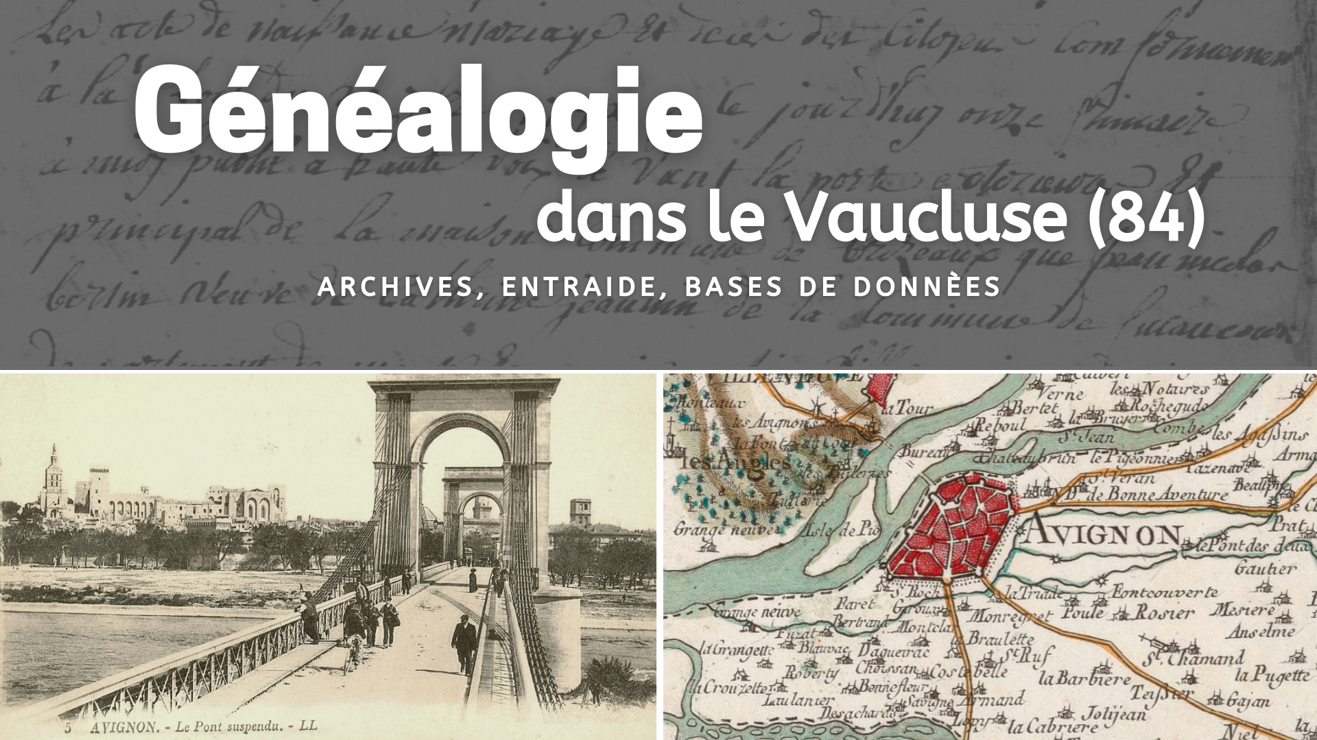 Généalogie dans le Vaucluse (84)