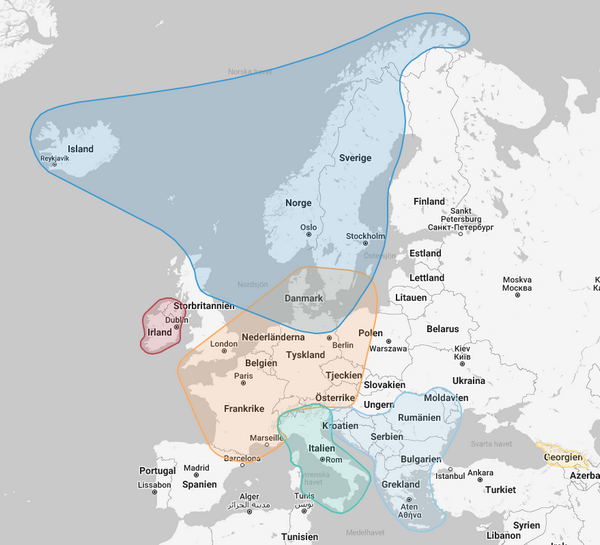 La recherche généalogique par ADN - Carte Origines ADN